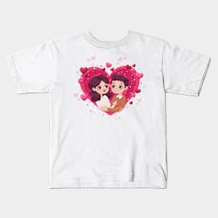 lover heart | valentine gift Kids T-Shirt